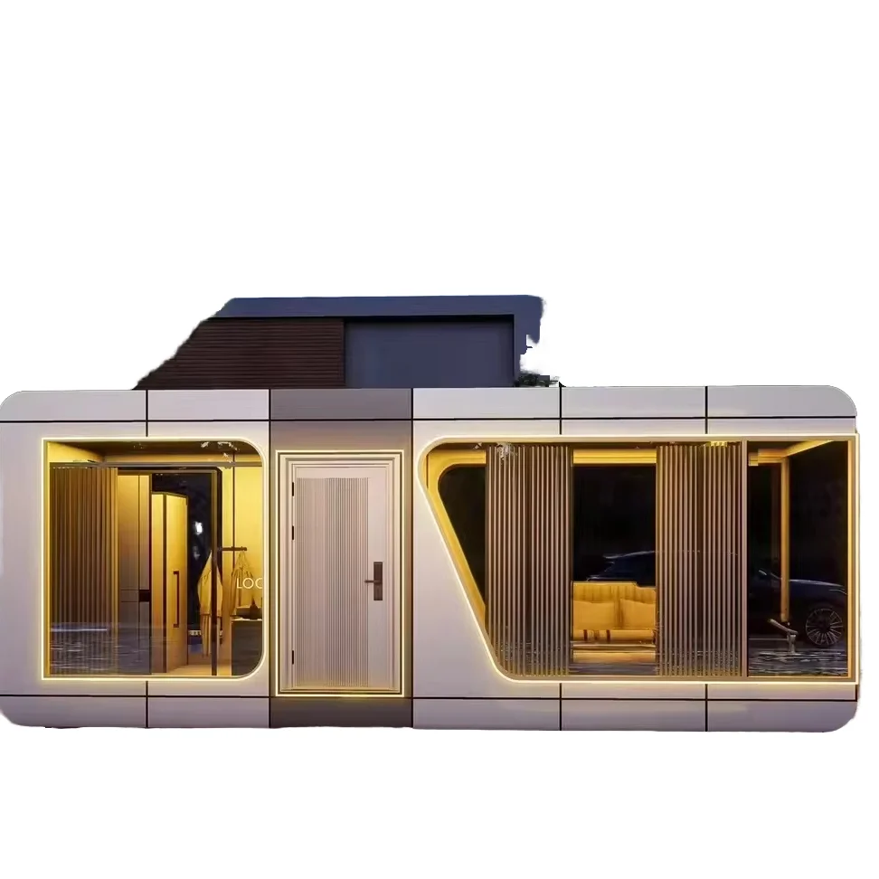 20/40ft Modern Design Prefab Container Houses for Garden Pod Space Module for Living and Working or Park Application
