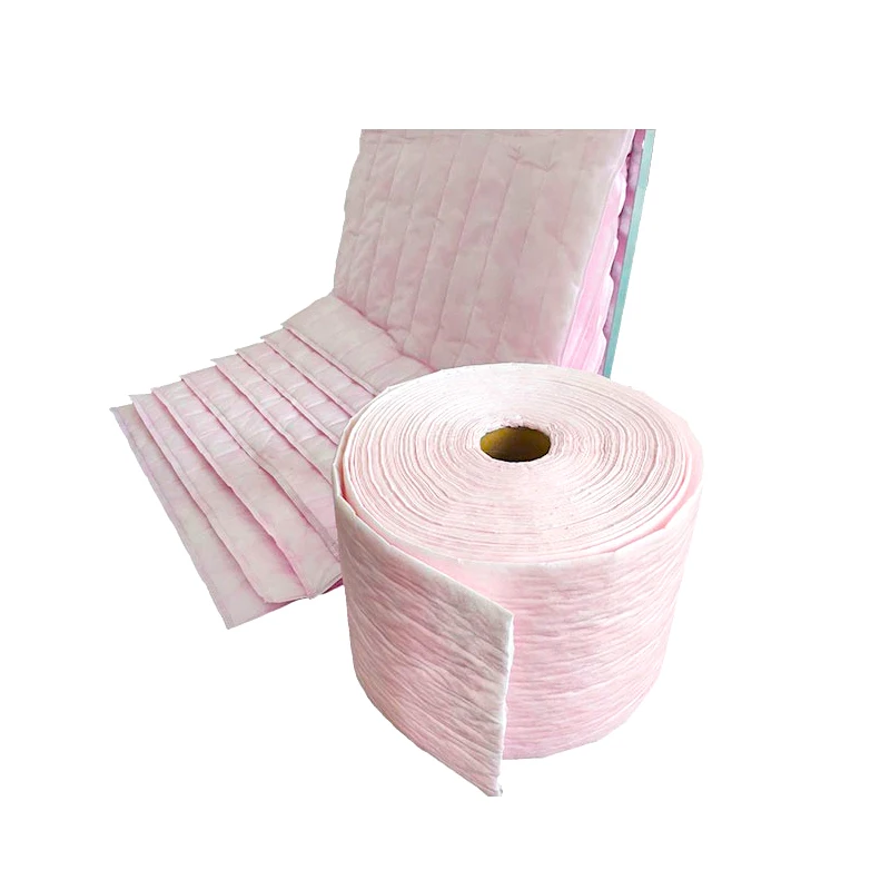 Sensa Bag Filter Medium Efficiency Pocket Filter Cloth Roll Media