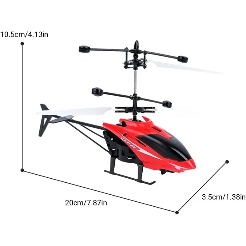 2024 High Quality New Simulation Aircraft Gesture Induction Flying Vehicle Flight Rc Control Helicopter Children Model Kids Toys