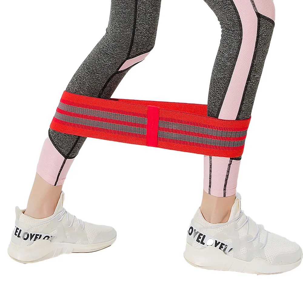 
Hipband polyester cotton resistance belt fitness squat yoga buttocks tilting buttocks lifting training tension elastic belt 