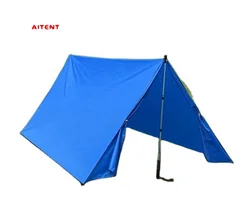 Multi Functional Sun Shelter Tarp 3*3M With Two Doors Tent From Camping