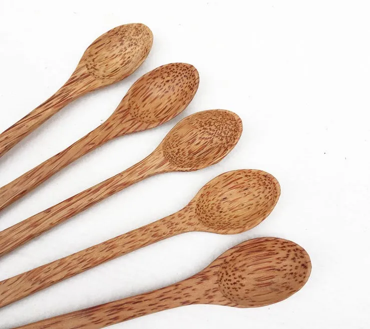 Coconut Shell Spoon Handmade Traditional Cooking