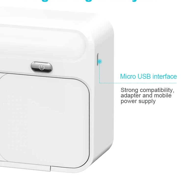 LULA Portable Wall Mounted UV Toothbrush Razor Holder Disinfection Case Toothbrush Sterilizer