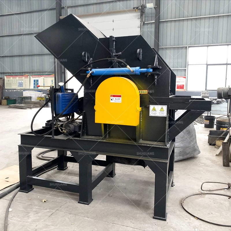 Scrap engine metal crusher Mini scrap rubber metal crusher machine for sale