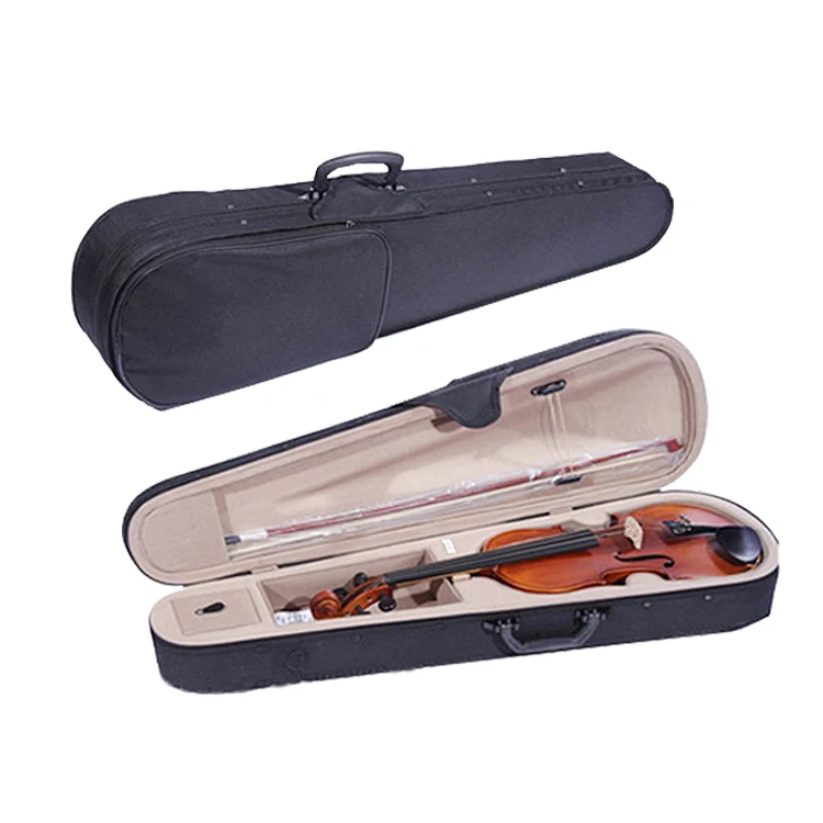 Hot Style Hard Shell Protective Violin Storage Case Zipper Musical Instruments Carrying EVA Violin Bag Case