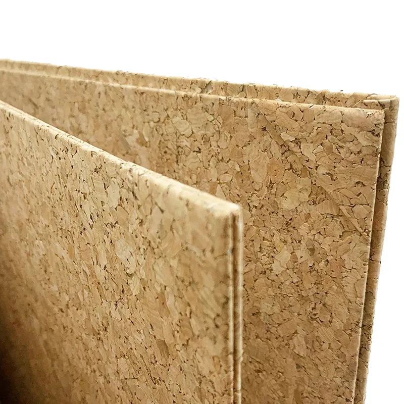 Customizable Natural Cork Leather Continuous Menu Cover Holder for Restaurant Cafe Bar Menu Folder