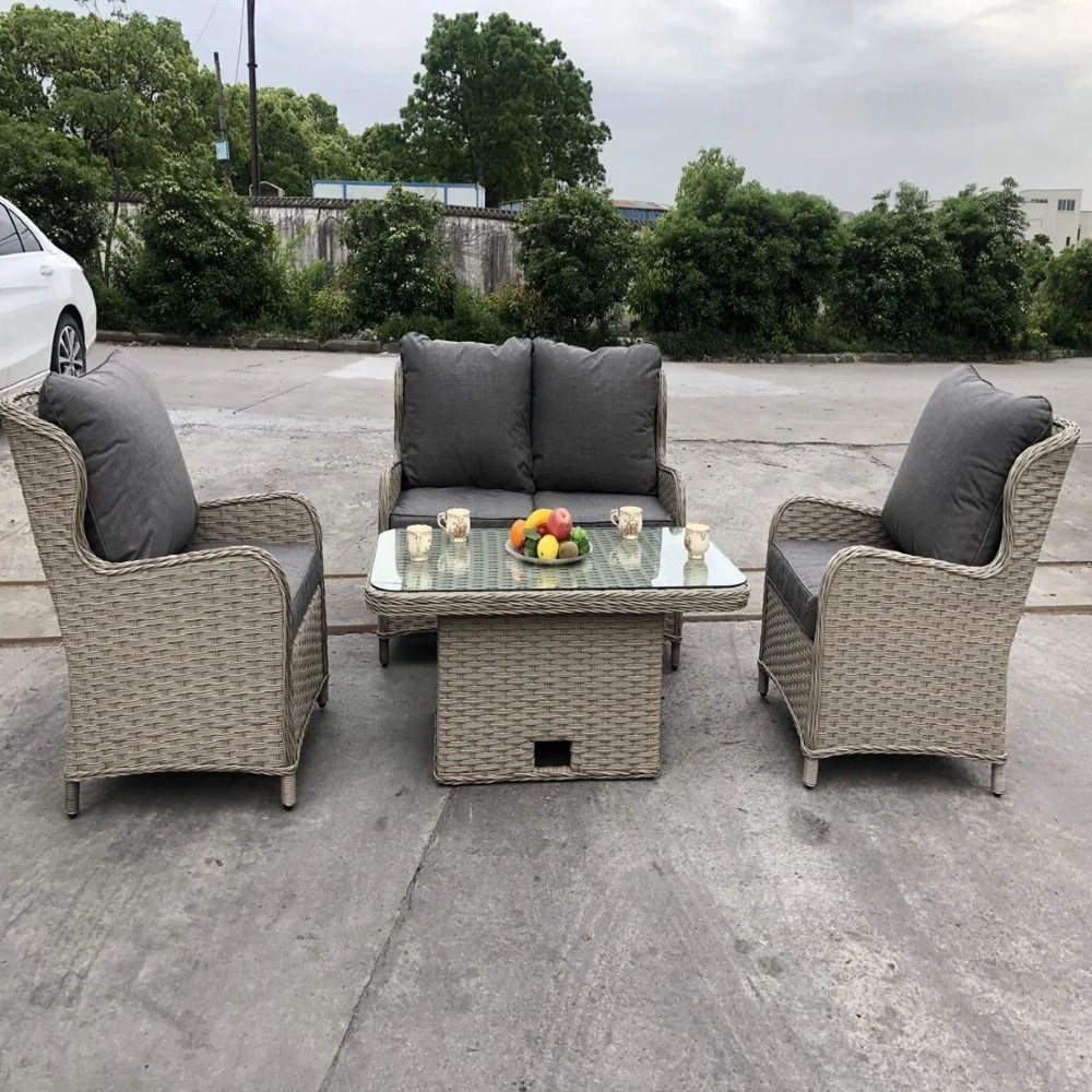 Audu Rattan Wicker Furniture,Resin Wicker Outdoor Furniture