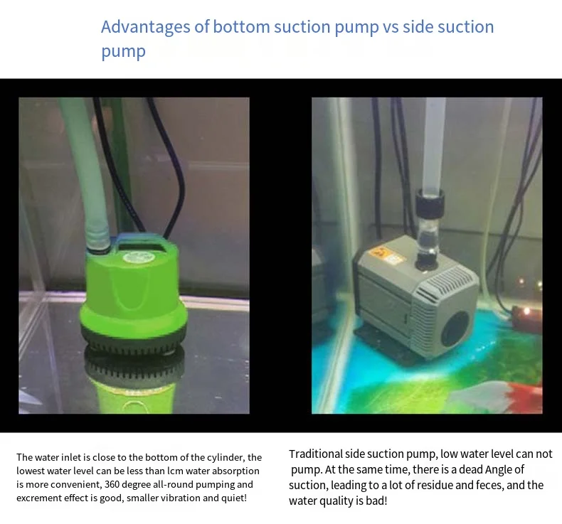 Fish tank Submersible pump filtration aquarium pump 110V/60HZ