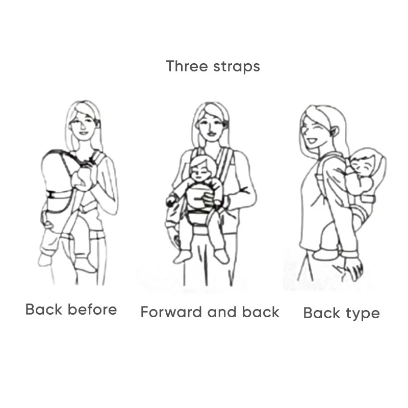 cheapest price 4 in 1 100 % cotton baby carrier wrap and baby sling carrier for newborn