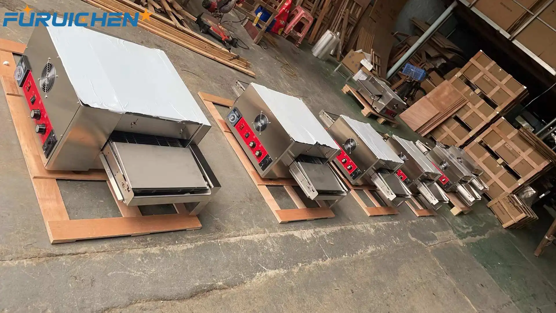 Furuichen Commercial 15.75inch Competitive Price Pizza Oven Commercial Electric For Restaurant Hotel