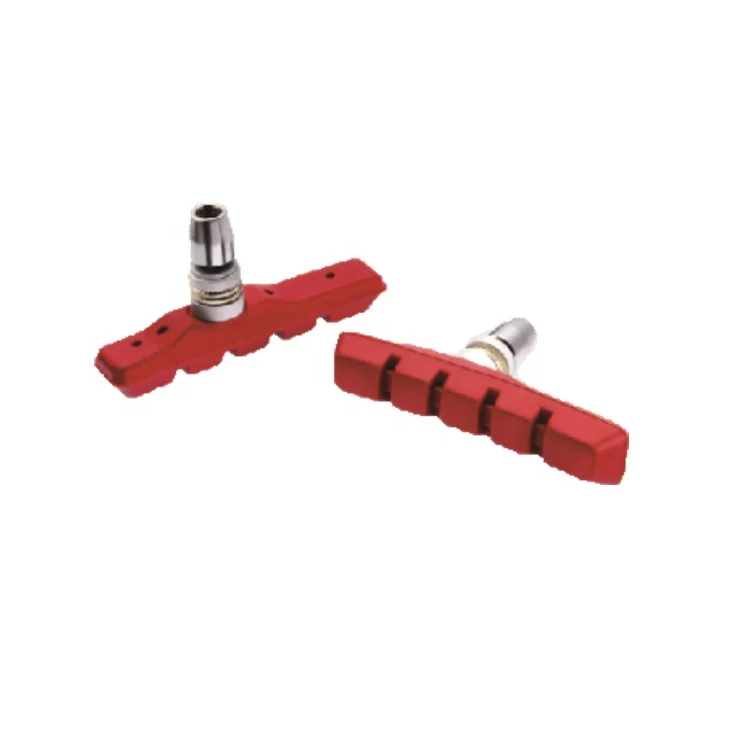 Moutain Road BMX Cruisers Bikes V-brake Bicycle Parts Red Bicycle Brake Pads Bicycle V Brake