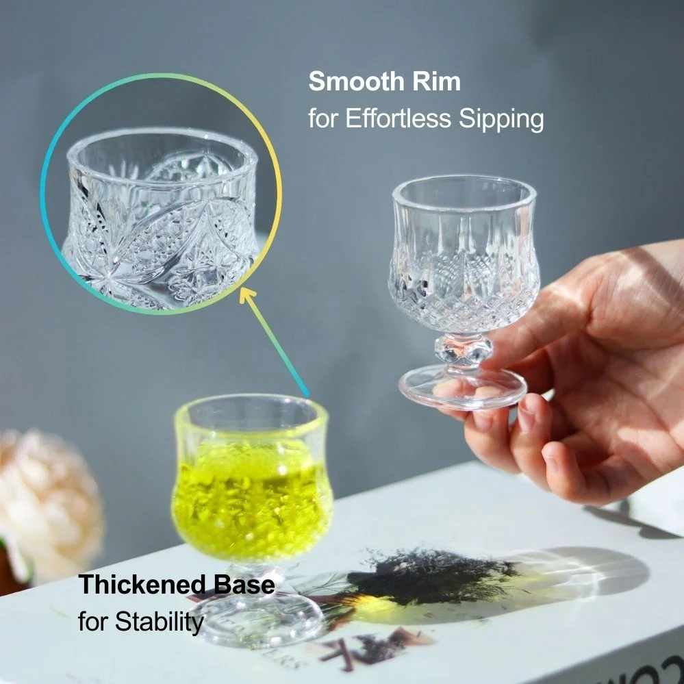 Бабочка Ретро чашка для тестирования напитков стекло кристалл Мохито коктейль бабочка винтажное