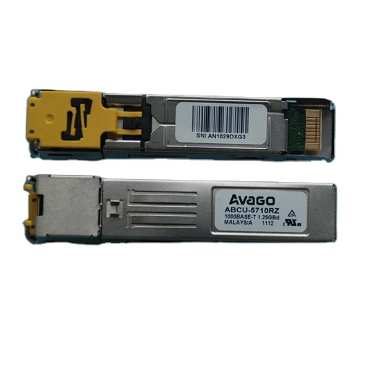 Avago ABCU-5710RZ Force 1000BASE-T 1.25 GBd SFP Electrical Transceiver