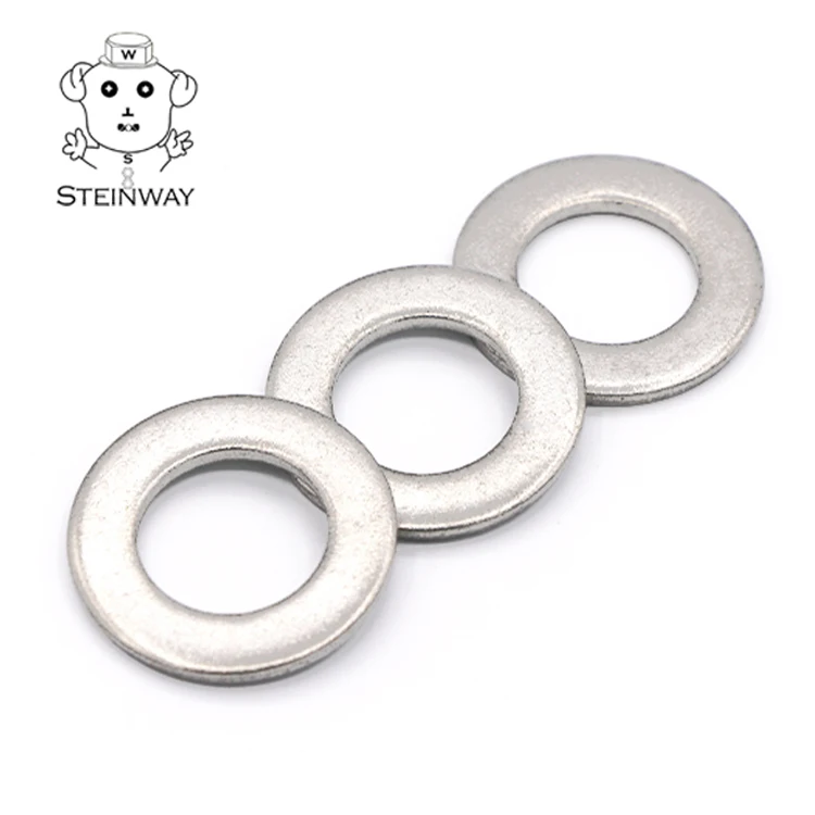 Плоская Круглая Шайба из нержавеющей стали SS304 ANSI B 18.22.1 10 # плоская шайба типа