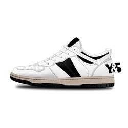 High Quality Sneakers White Sneakers Men Genuine Leather Casual Shoes Leather Green Skateboard Style Shoes With Men