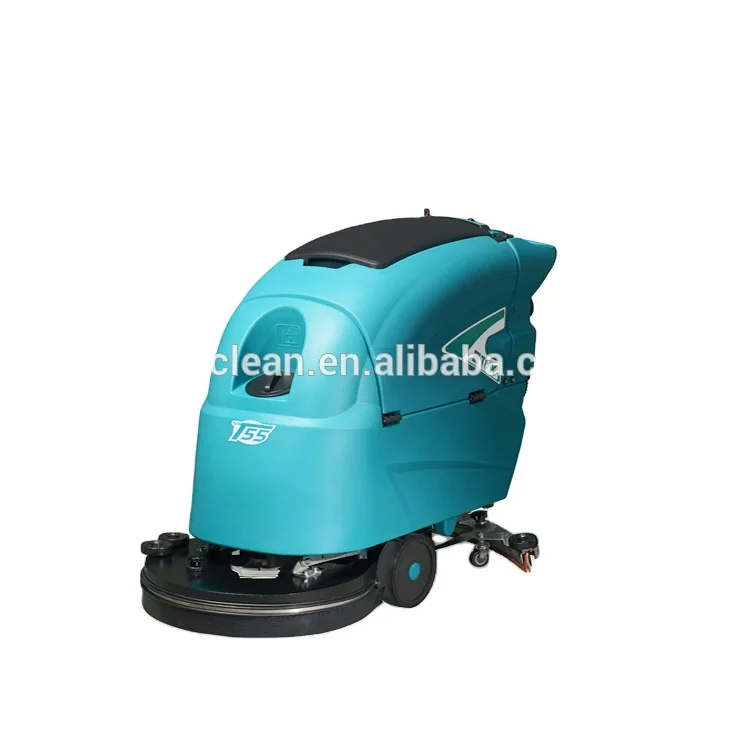 TVX T55 Series mini battery scrubber machine single disc scrubber machine walk behind scrubber machine