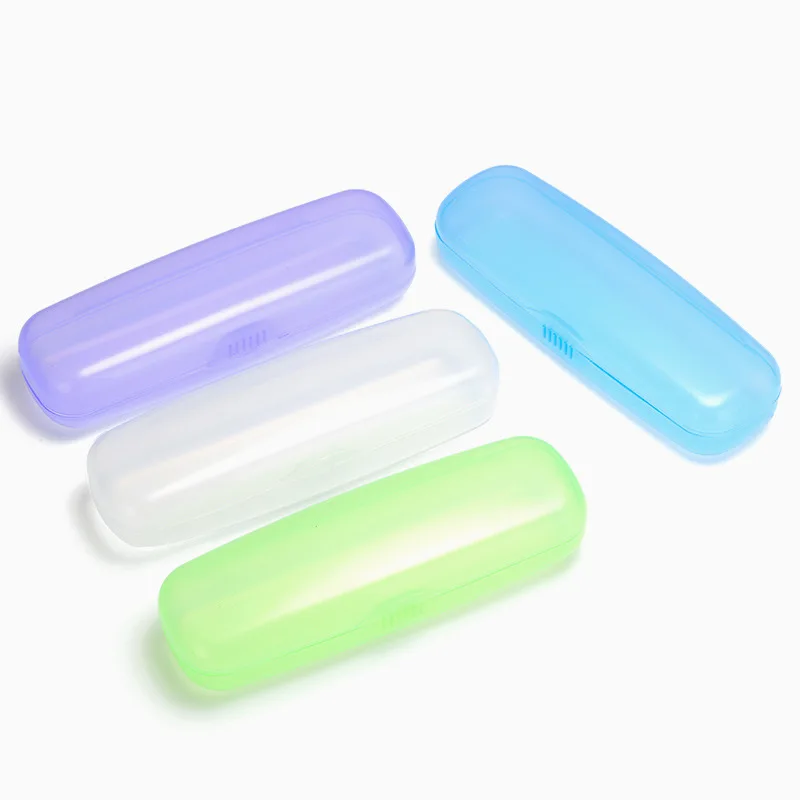 Glasses Case Transparent PVC Women Men Plastic Sunglasses Glasses Box New Eyeglasses Case Reading Glasses Case