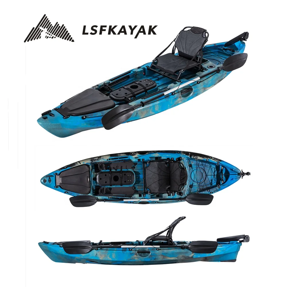 LSF Продажа с завода различные широко новые электрические моторизованные лопасти для рыбалки сидят на верхушке Kayaks Quest Pro Angler 10