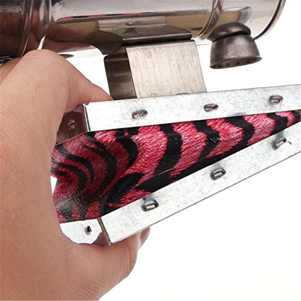 Small round head Beekeeping Tool Stainless Steel Bee Hive Smoker