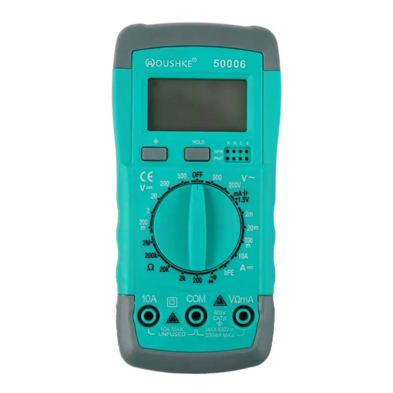 Hot sale Allosun Mini Digital Multi meter AC/DC Ammeter Voltmeter Ohm Portable Meter voltage meter