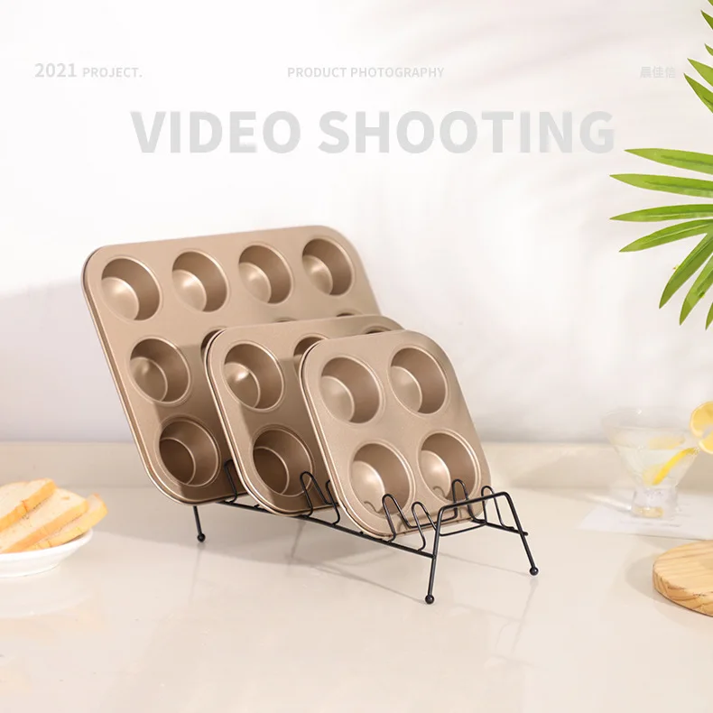 Wholesale Nonstick Muffin Pan 12 Cups Stainless Steel Muffin Tin Cupcake Pan Tray for Baking