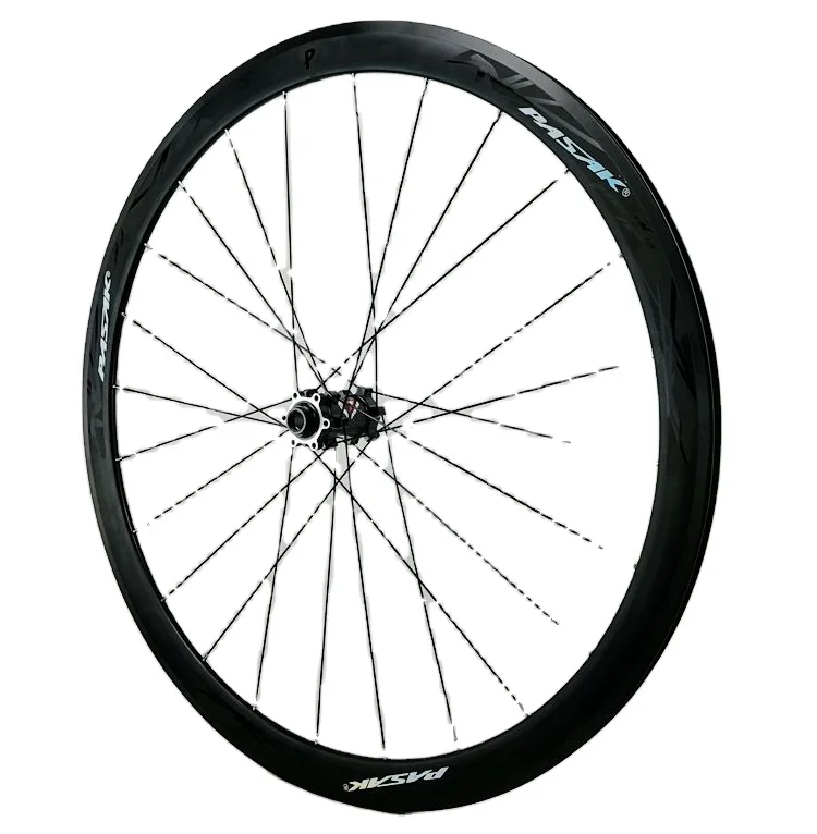 700C disc brake road wheels Road bike wheels through shaft f12 f15 r12 alloy 40mm reamers 6 bolt-lock hub pull aluminium spokes
