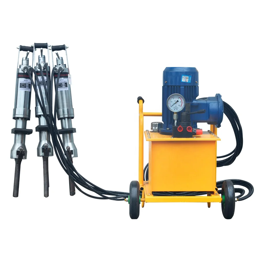 Darda divisor hydraulic pneumatic rock splitter price portable wedges with manual stone hand-held splitting machine