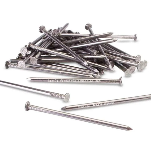 Fabrication de clous en fer-3.5 * 80 mm 3.1 * 80 mm common wire iron nail