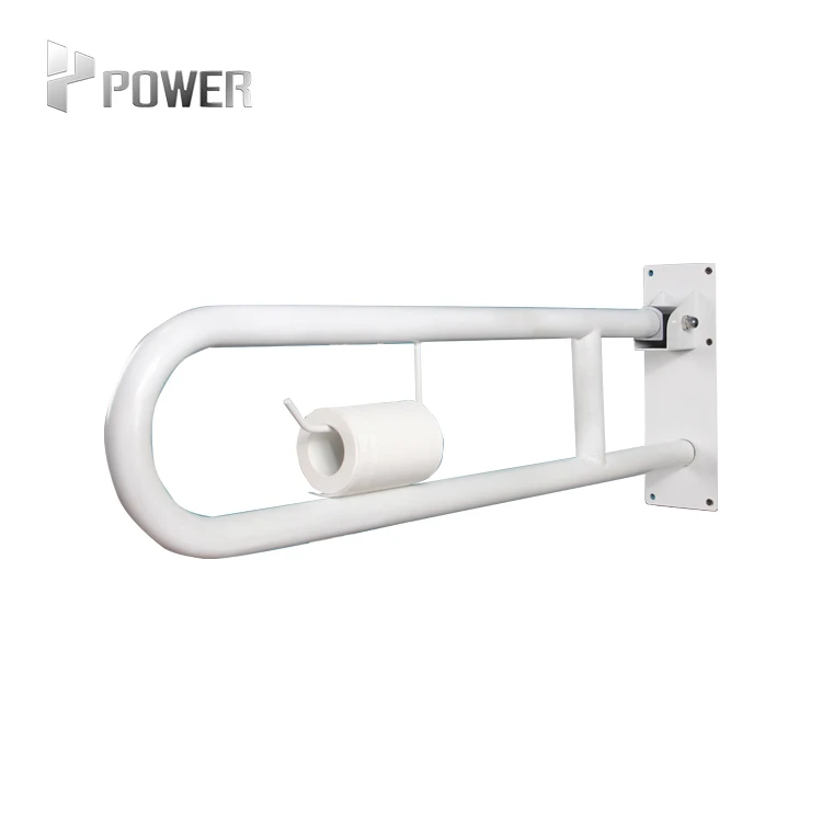 Factory Production Senior Citizen Standing Folding Toilet Stainless Steel Safety Armrest Handles Grab Bar