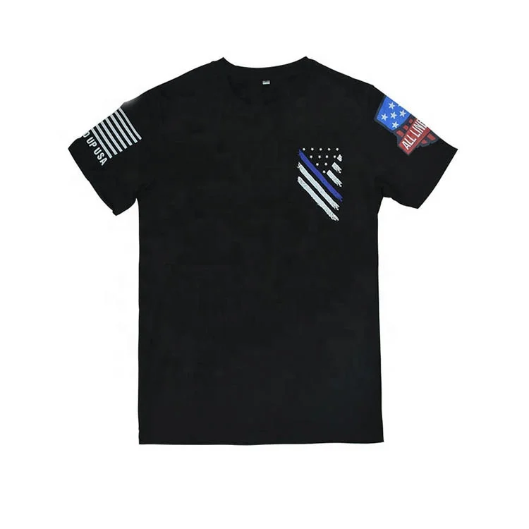 
Black Cheap Price Guangzhou 150GSM 100% Cotton Men Tshirt 