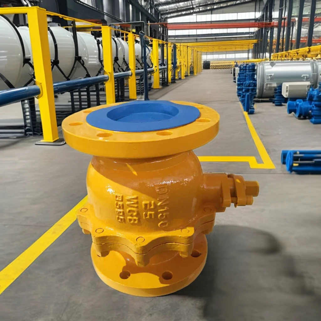 Industrial Anti-Static Cast Steel Gas Ball Valve Natural Gas Day Gas Flange Manual Switch Manufactured Fire-Resistant Materials