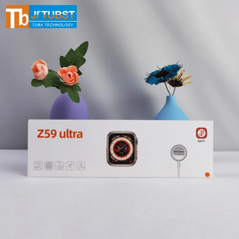 OEM big screen women mens ladies sport health Z59 ultra waterproof ios smart bracelet reloj smartwatch smart watches Z59ultra