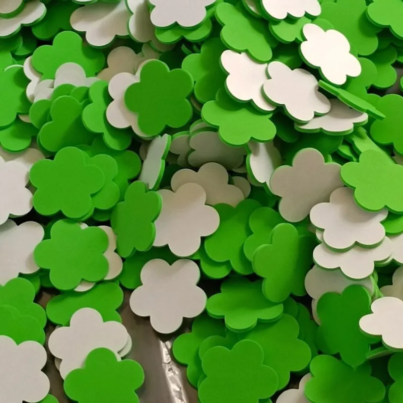 factory fast deliver round Strong Adhesive Die Cut EVA Foam Pad Tape 9448A VHB 9080 Stickers tape Mounting Double Sided