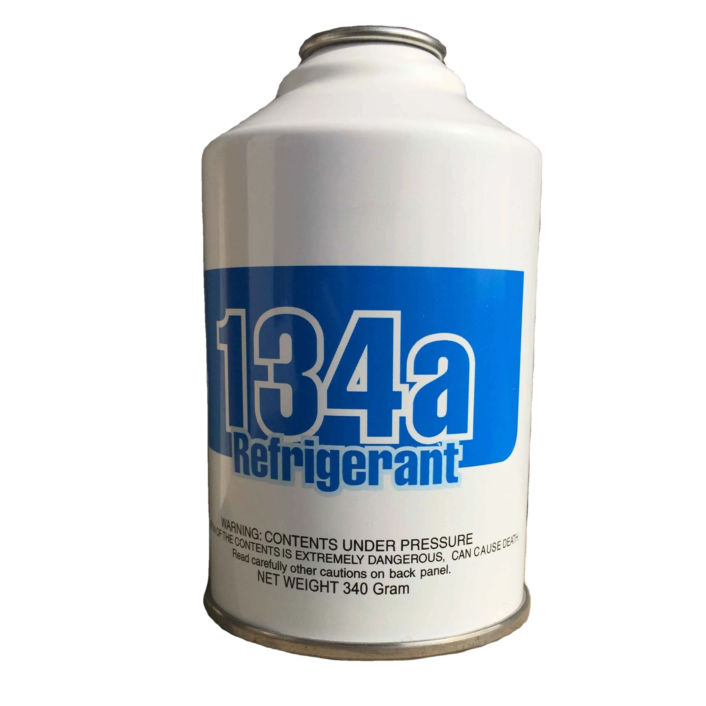 Factory Low Moq Aircond R134a Refrigerantes Gas Small Can 99.9% Purity Refrigerant Gas 340g