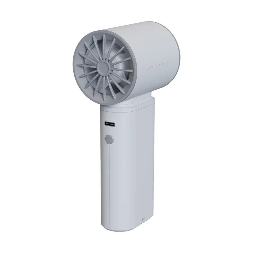 Hot Sale New Digital Display High Speed Rechargeable Handheld Fan Cooling Handheld Fan Mini Turbo