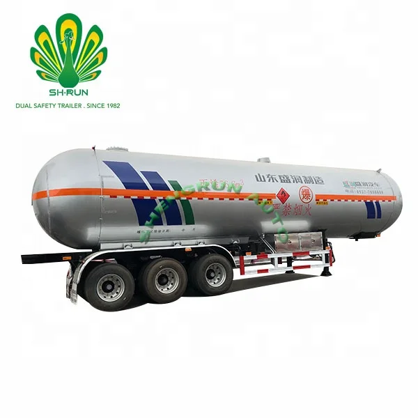  Lpg полуприцеп бак Китай 54 76 CBM 3-х осевой lpg цистерна для сжиженного нефтяного газа пропан охлаждающий газ