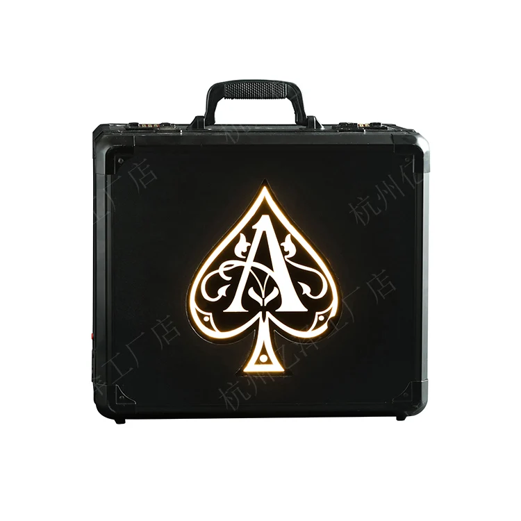 3 Bottles Purple color Dom Champagne VIP Bottle Carry Case for night club