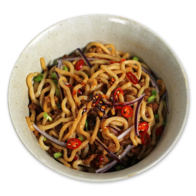 vegetarian Sauce, Satiety, Low-Control Card loss weight Udon Instant Noodles Konjac food