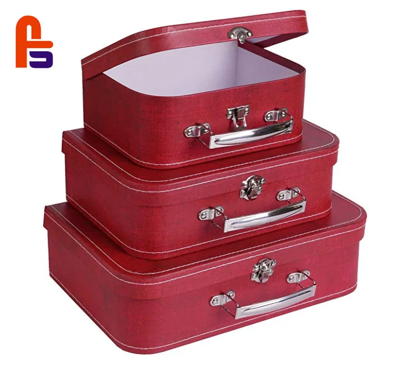 Customizable Animal Shape Cardboard Suitcase Box Baby Toys Easter Candy Holder Matt UV Glossy Lamination Varnishing Paper Set