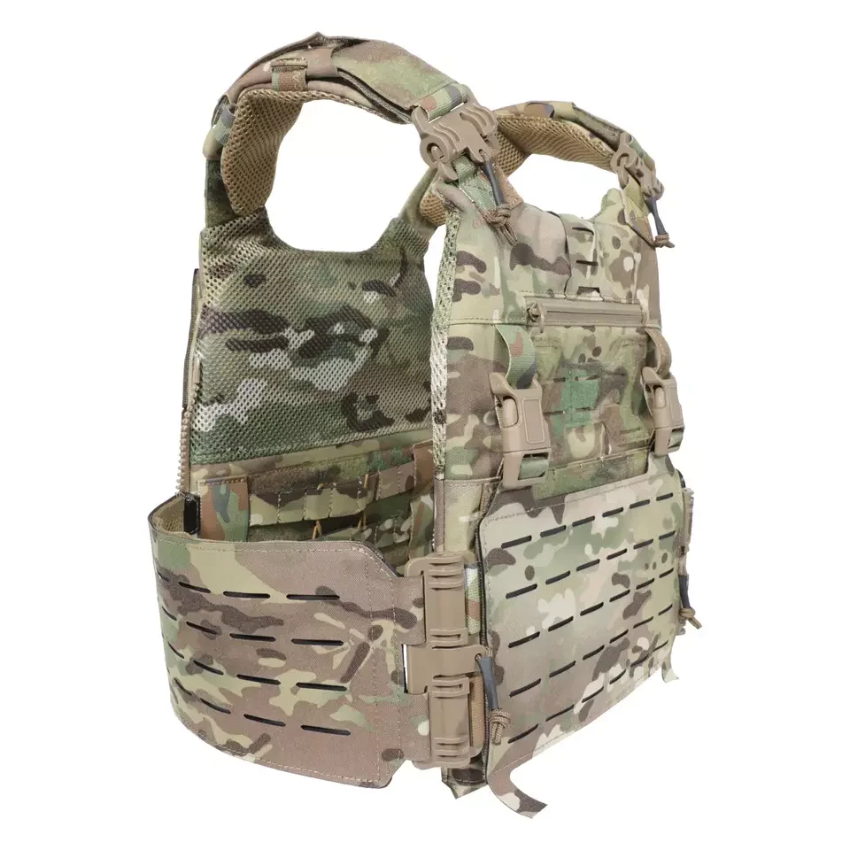 Quick Release Tactical Survival Protective Vest Plate Carrier OEM Unisex Outdoor Light Weight Chaleco Tactico Combat Armor Vest