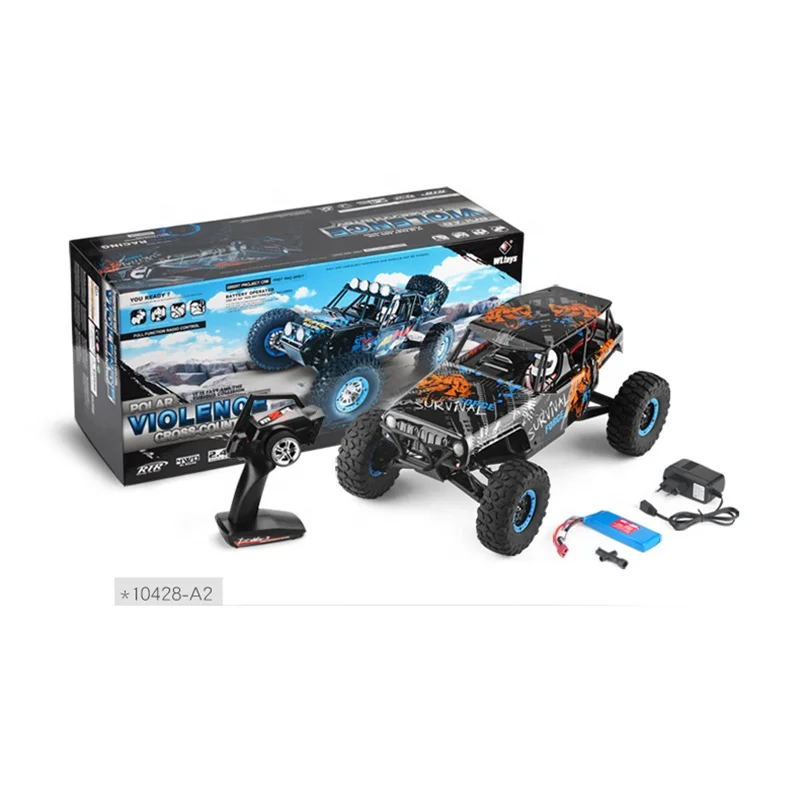 Electric Remote Control Toy Car 2.4G 4 channels 1:10 Plastic Drift High Speed Off Road RC Smart Racing Vehicle Outdoor Playing