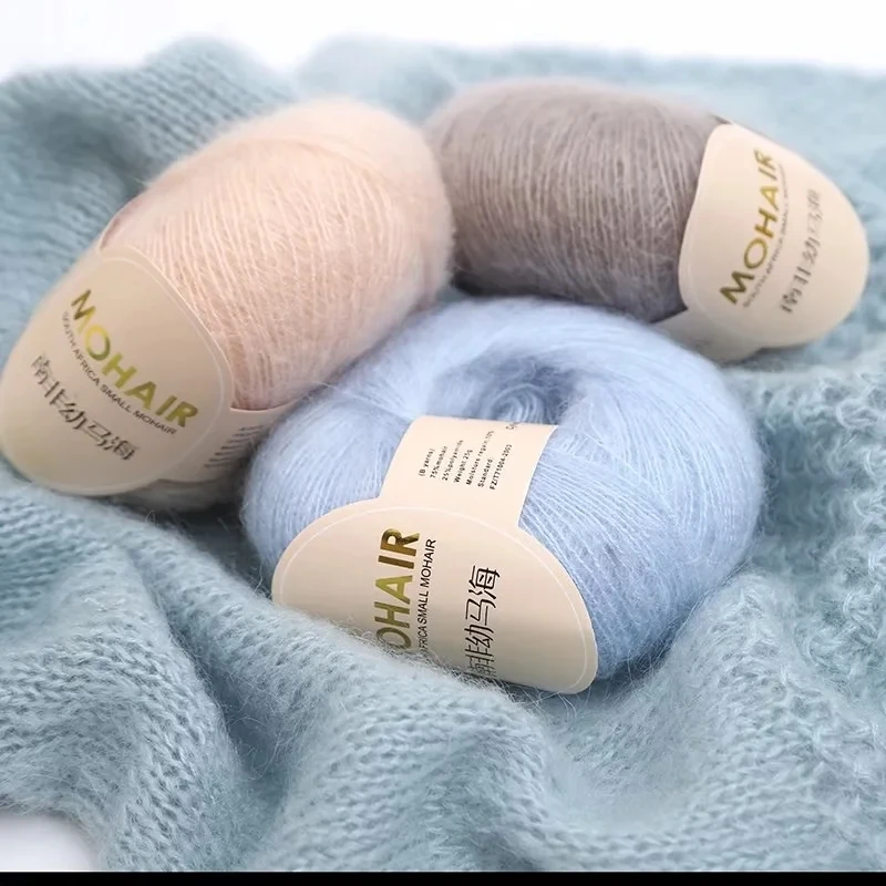 super soft kid mohair yarn fancy mohair knitting yarn for crocheting winter sweater