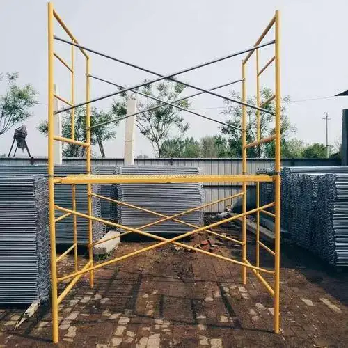 Hot selling product Petrochemical Grade Frame Scaffolding for Plant Maintenance double ladder frame scaffolding