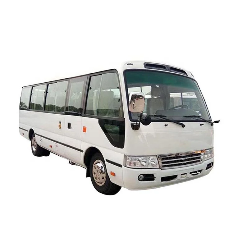 China Bus 7m LHD 22 seats Diesel Euro 2 Emission Standard Manual Transmission Mini Coaster Bus Van