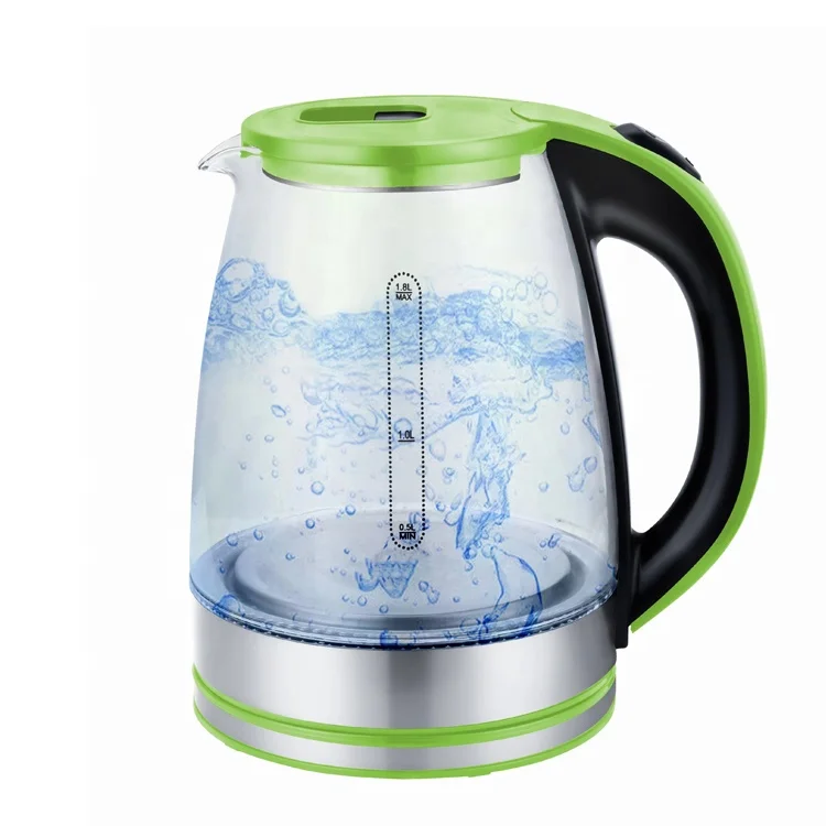 Бытовая кухонная техника, беспроводной стеклянный электрический чайник для воды/электрический чайник для чая