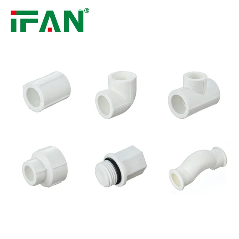 Фитинги для труб IFAN ISO 15874 пластиковые PPR белые 1/2