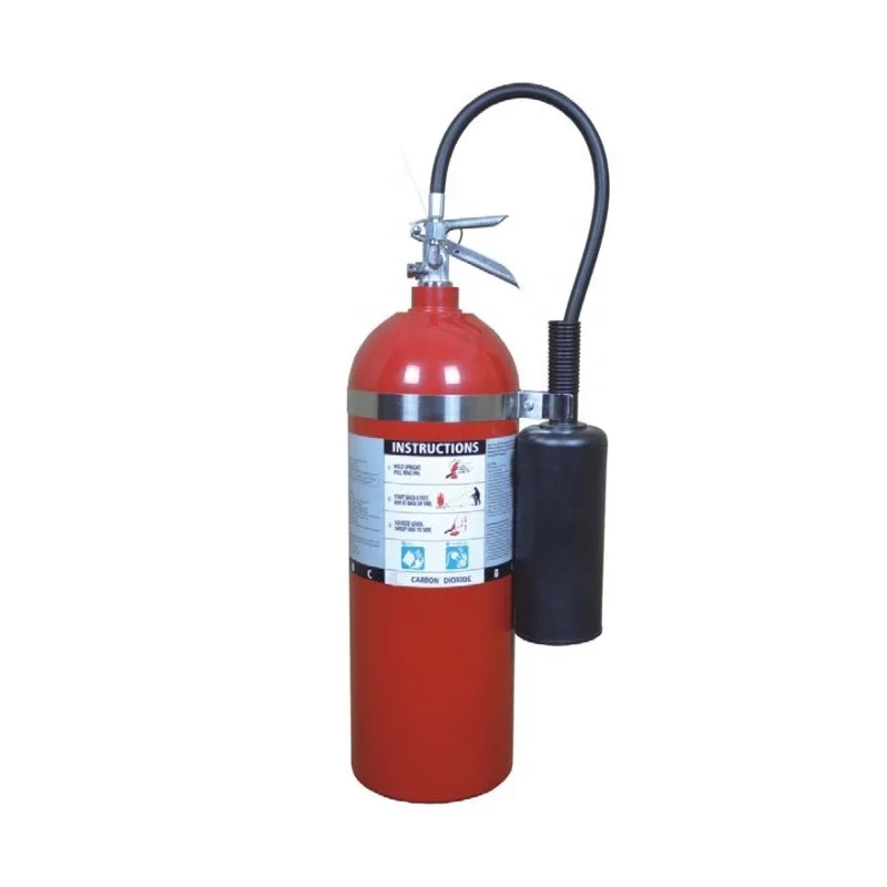 20LBS 4.5kg Co2 fire extinguisher aluminium cylinder valve hose for American market extintor de incendios
