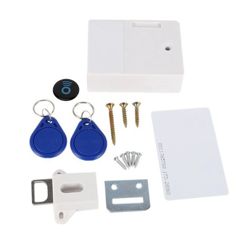 Невидимый RFID-замок с датчиком для смарт-карт электронный замок шкафа ящика гардероба обувного двери