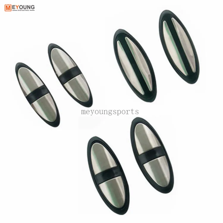 Treadmill Heart Rate Touch  Handle  Exercise Bike Metal Heart Rate Sensor  Puls Sensor