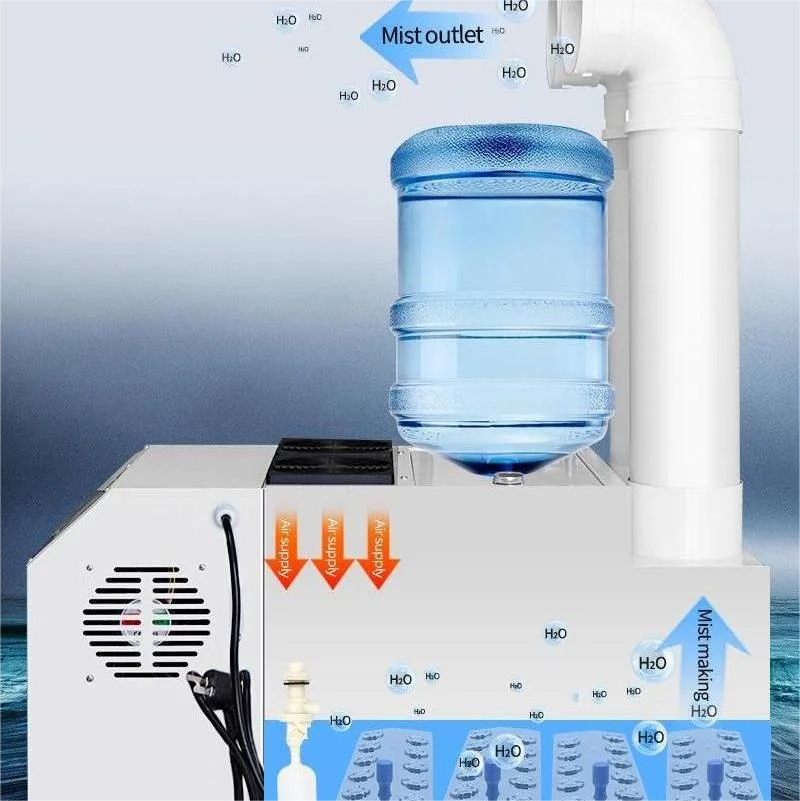 14KG/H Mushroom Ultrasonic Humidifier Industrial Humidifier Diffuser Air Humidifier